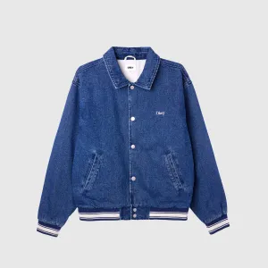 Obey Rose Blouson Jacket - Stone Wash / Indigo