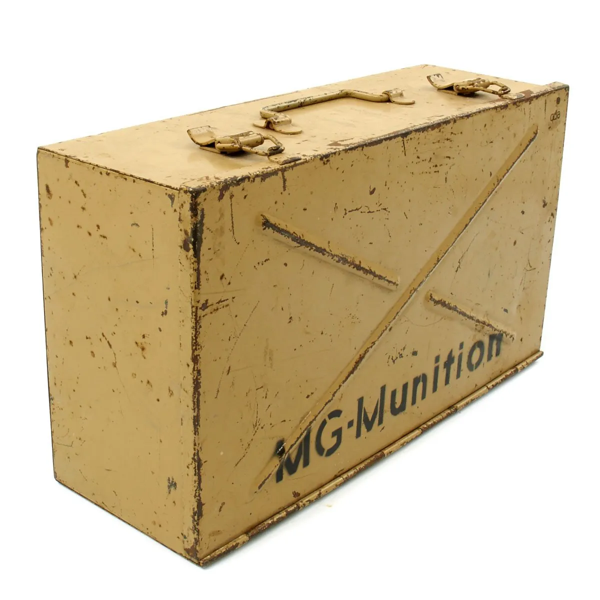Original German WWII Tank MG 34 MG 42 Ammunition Belt Drum Box
