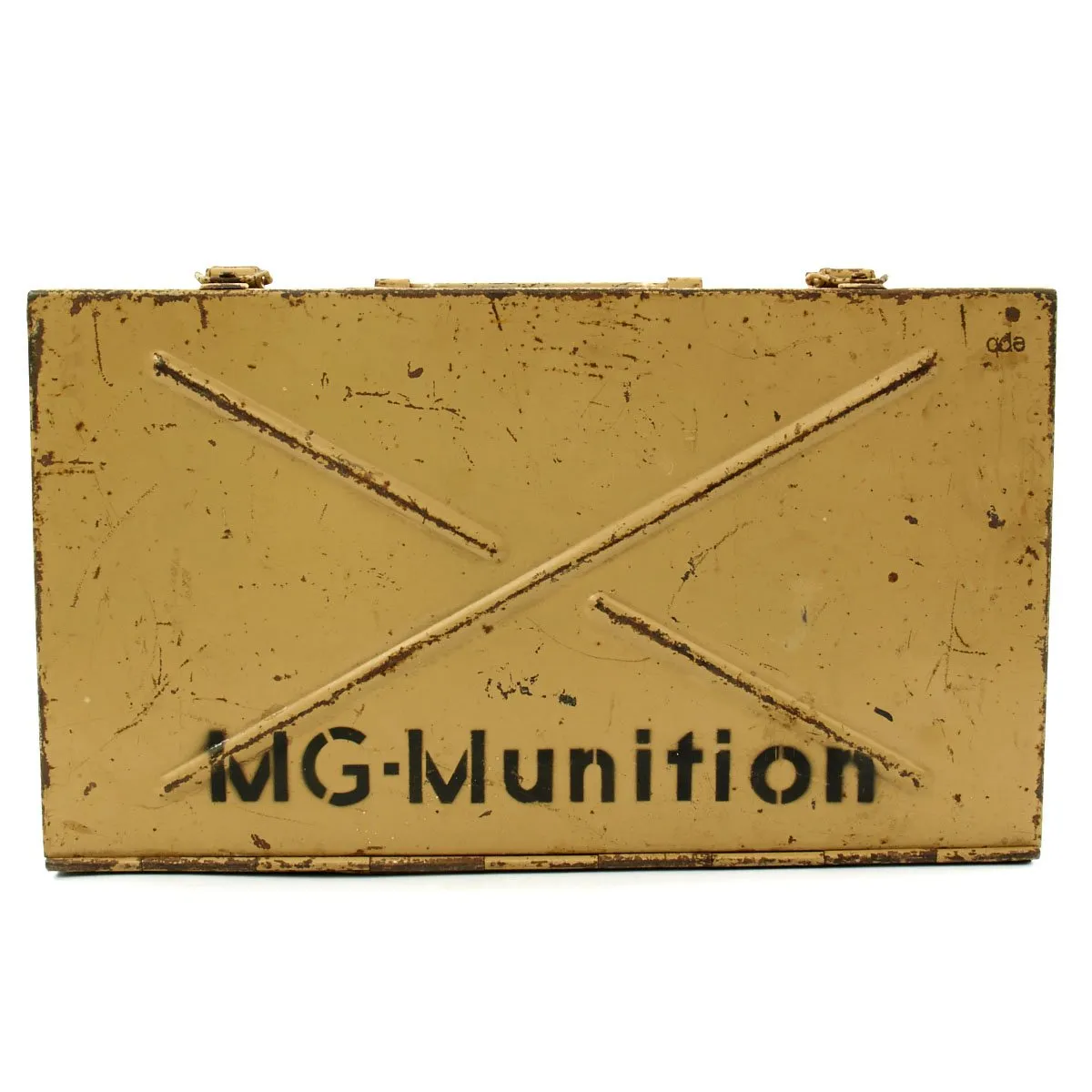 Original German WWII Tank MG 34 MG 42 Ammunition Belt Drum Box