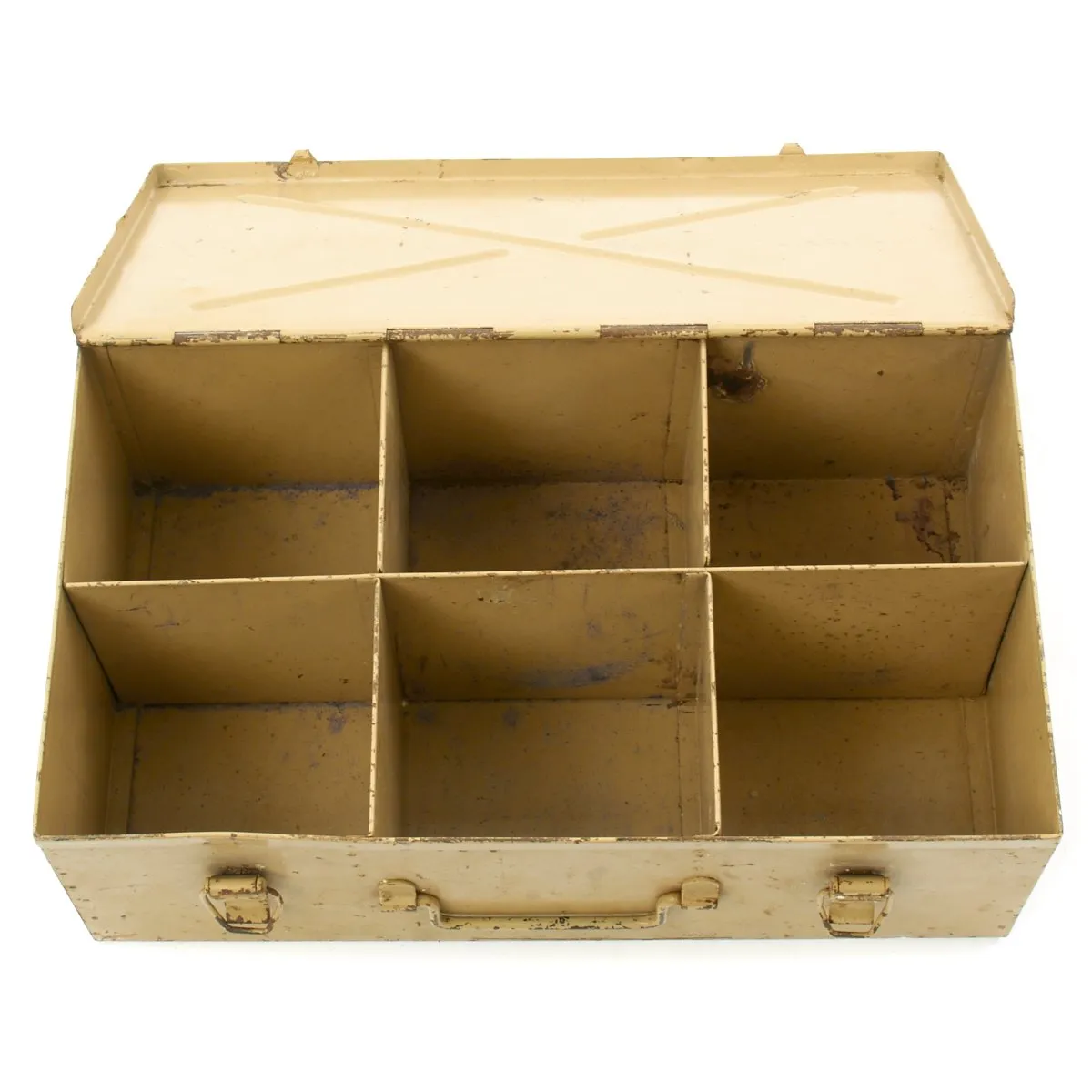 Original German WWII Tank MG 34 MG 42 Ammunition Belt Drum Box