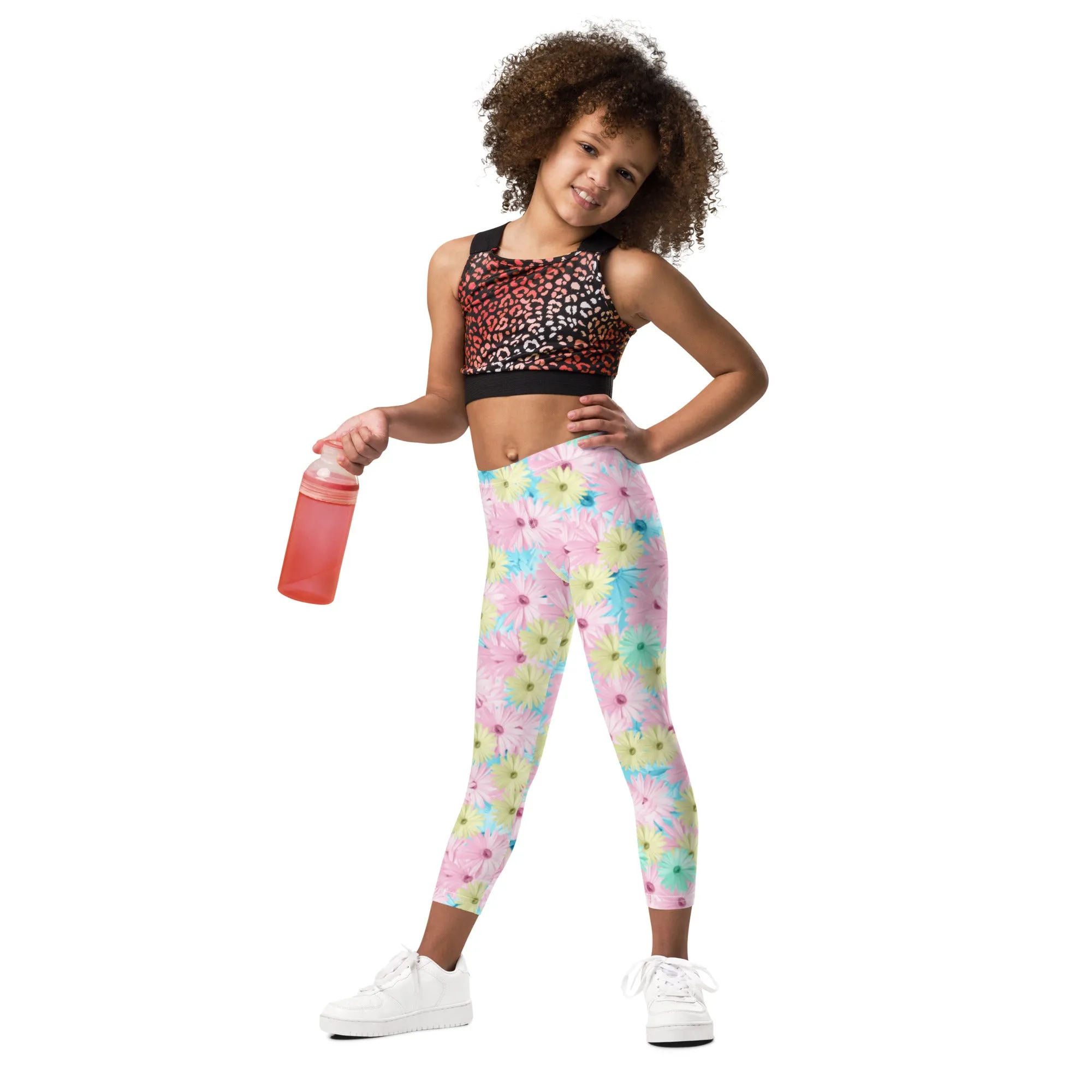 Pastel Petal Paradise Leggings