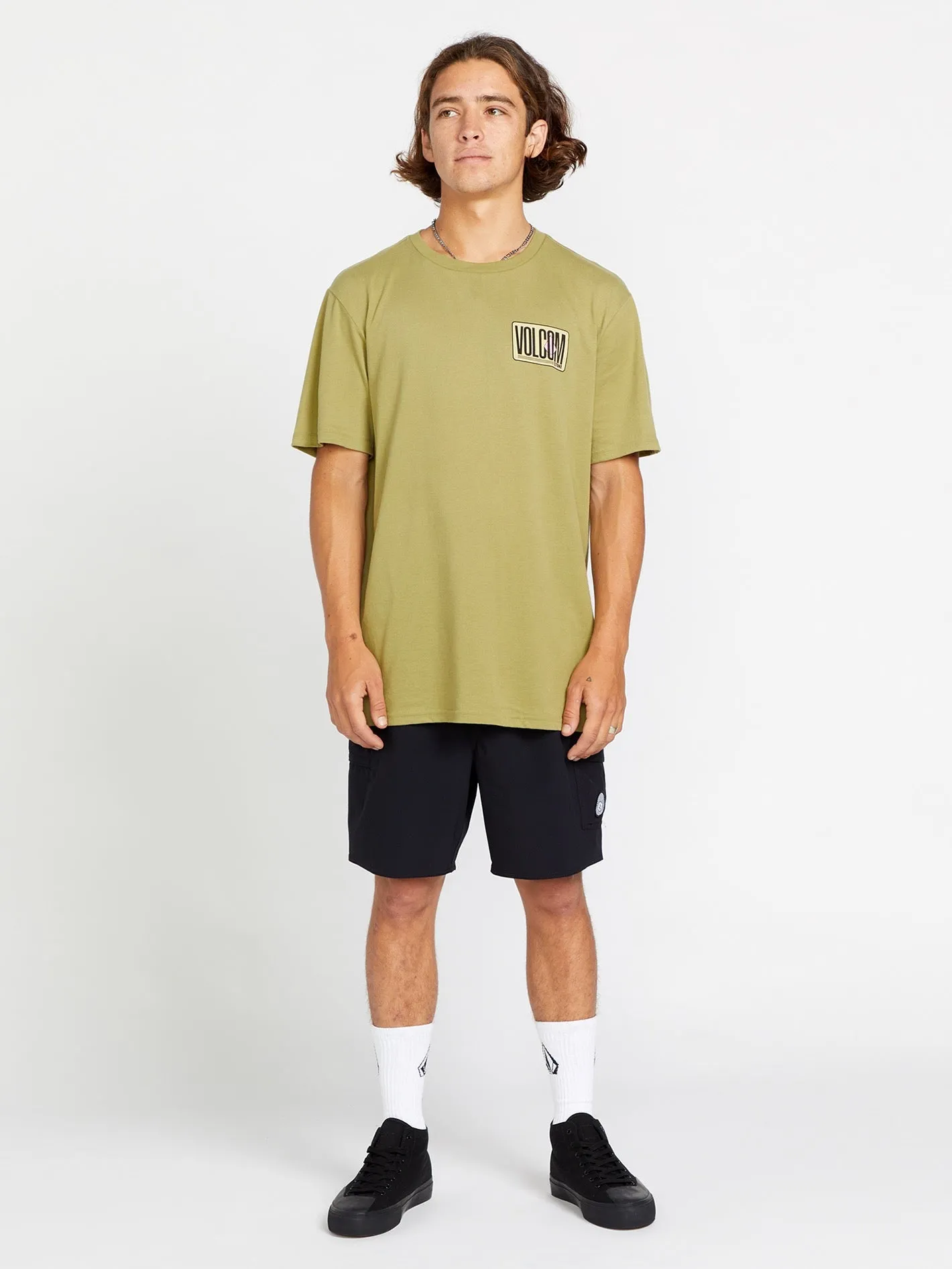 Peripheral Tech Short Sleeve Tee - Vintage Green
