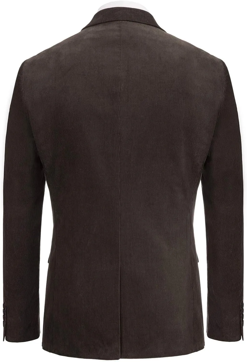 PJ PAUL JONES Mens Corduroy Blazer Jackets Slim Fit Two Button Casual Sports Coat