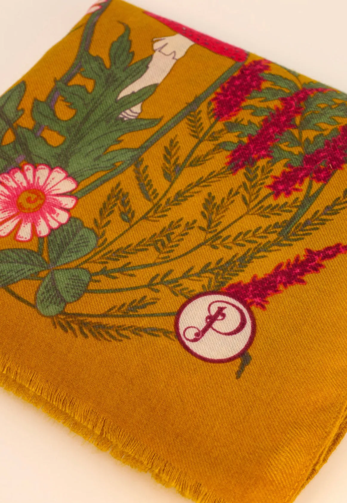 Powder Print Wild Woodland Scarf