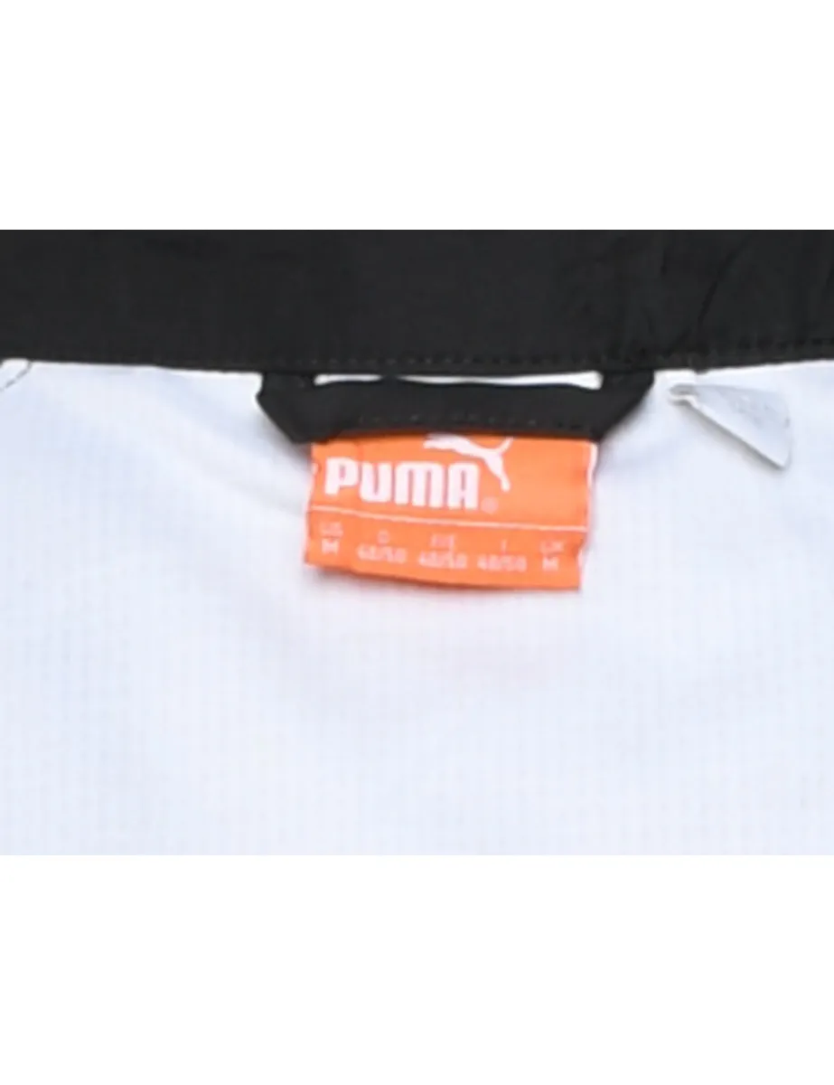 Puma Black Classic Zip-Front Jacket - M