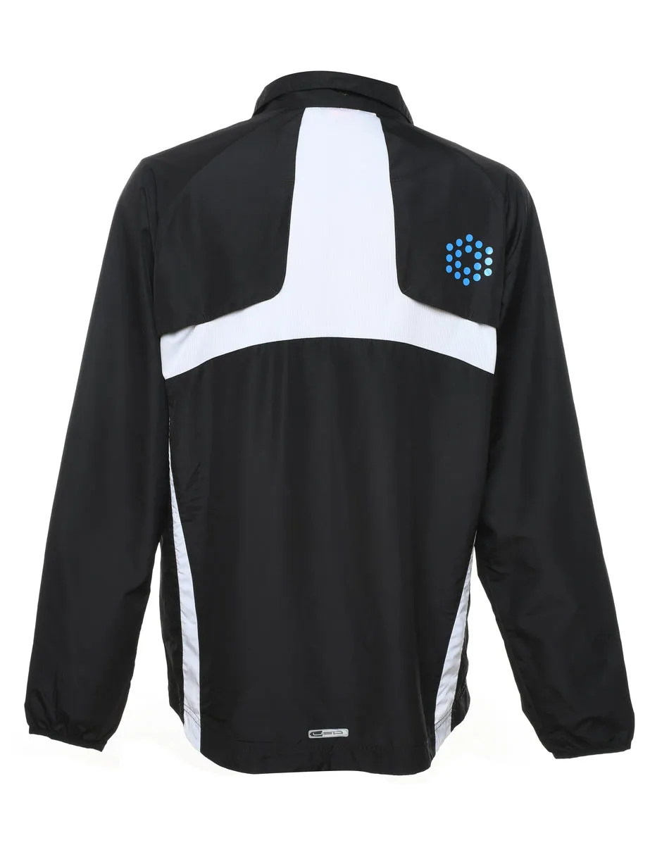 Puma Black Classic Zip-Front Jacket - M