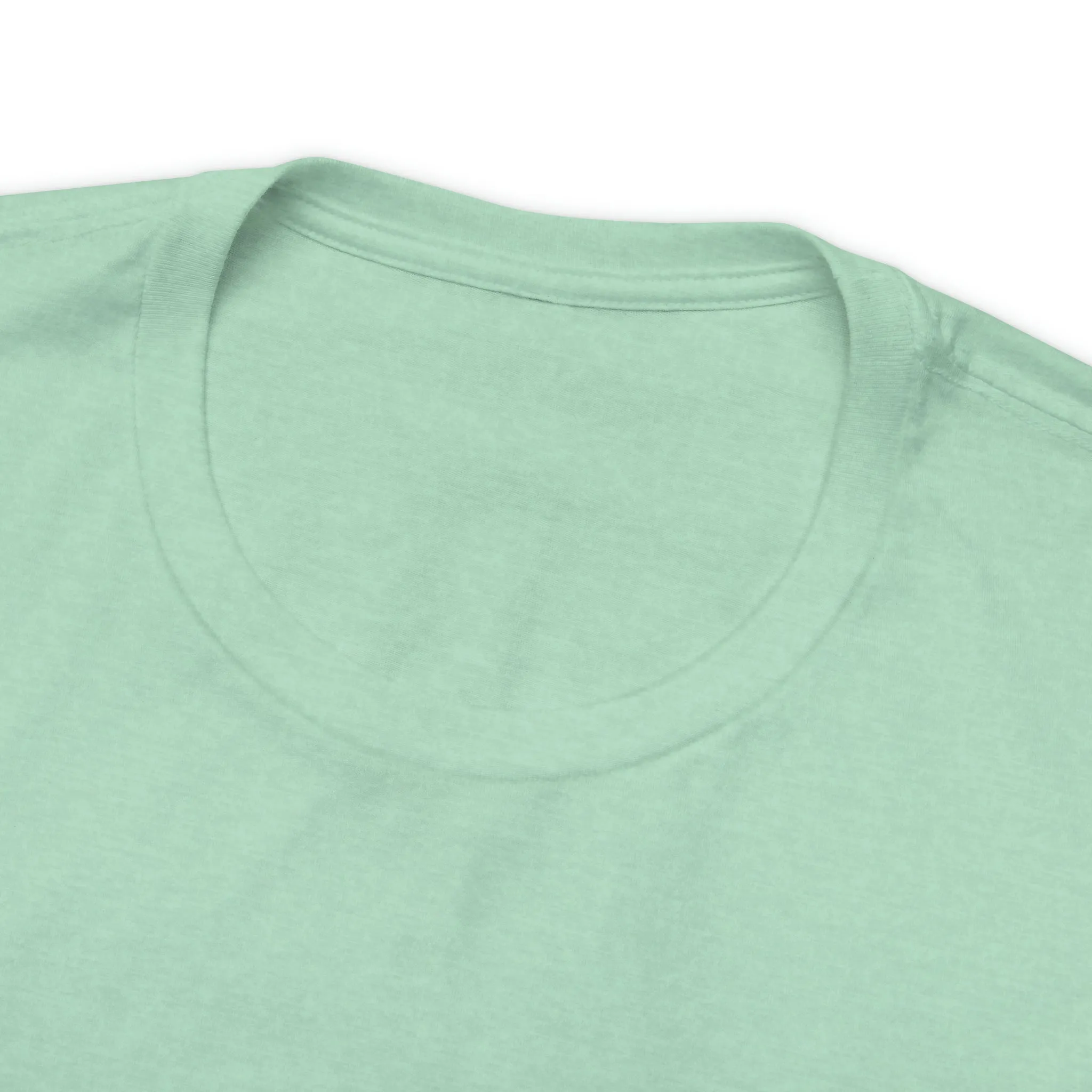 "Chosen, Blessed, Forgiven" in this classic Bella & Canvas Tee.