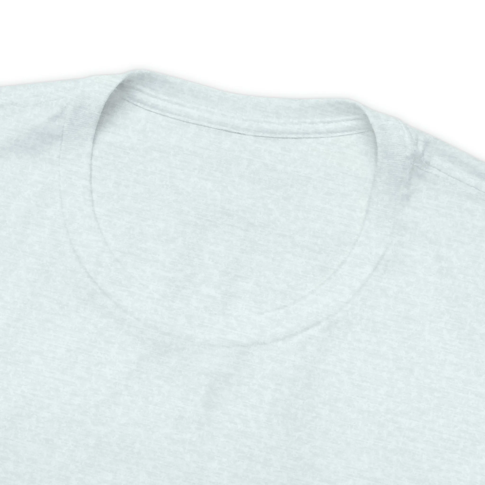 "Chosen, Blessed, Forgiven" in this classic Bella & Canvas Tee.
