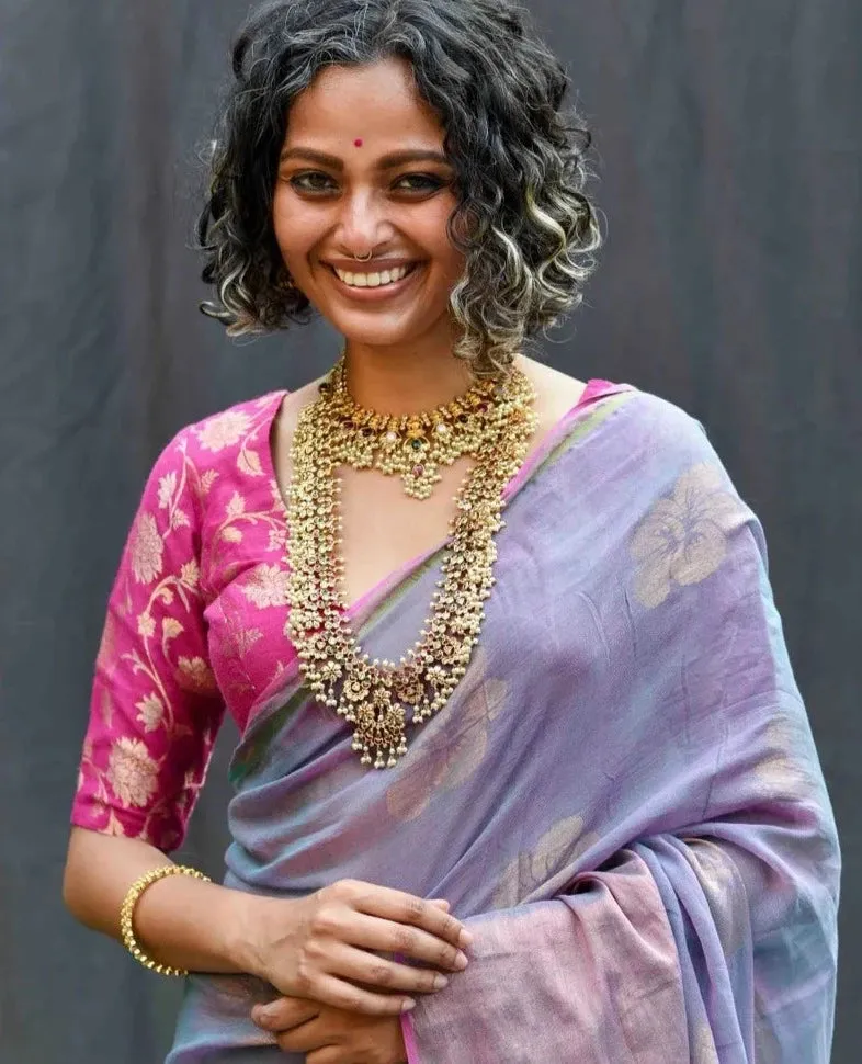 Readymade Gorgeous Pink Silk Blouse