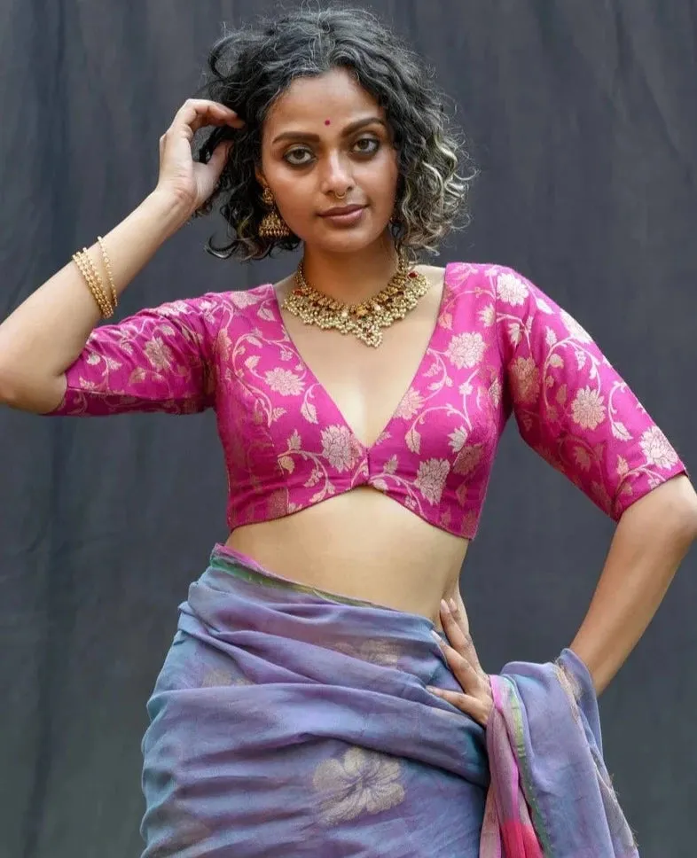 Readymade Gorgeous Pink Silk Blouse