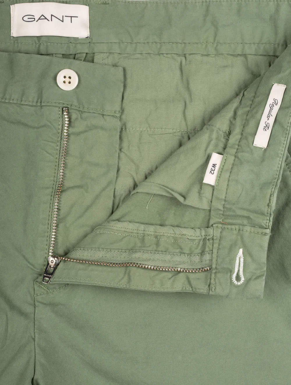 Regular Sunfaded Shorts Kalamata Green