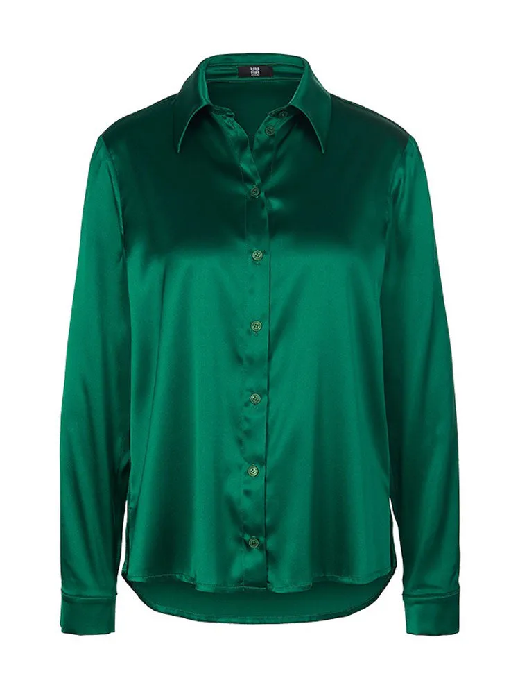 Riani Silk Blouse Emerald