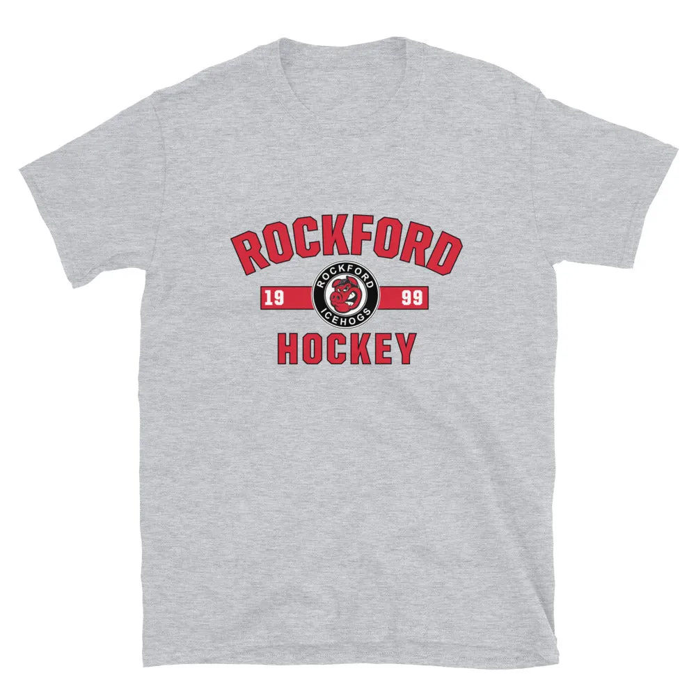 Rockford IceHogs Adult Established Short Sleeve T-Shirt