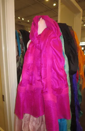 Scarf in Hot Pink