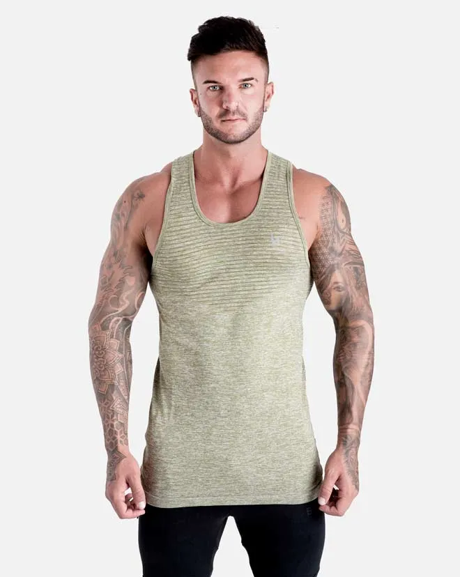 Seamless Knit Tank - Military