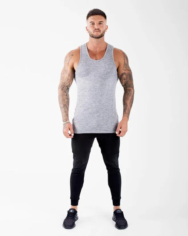 Seamless Knit Tank - Slate