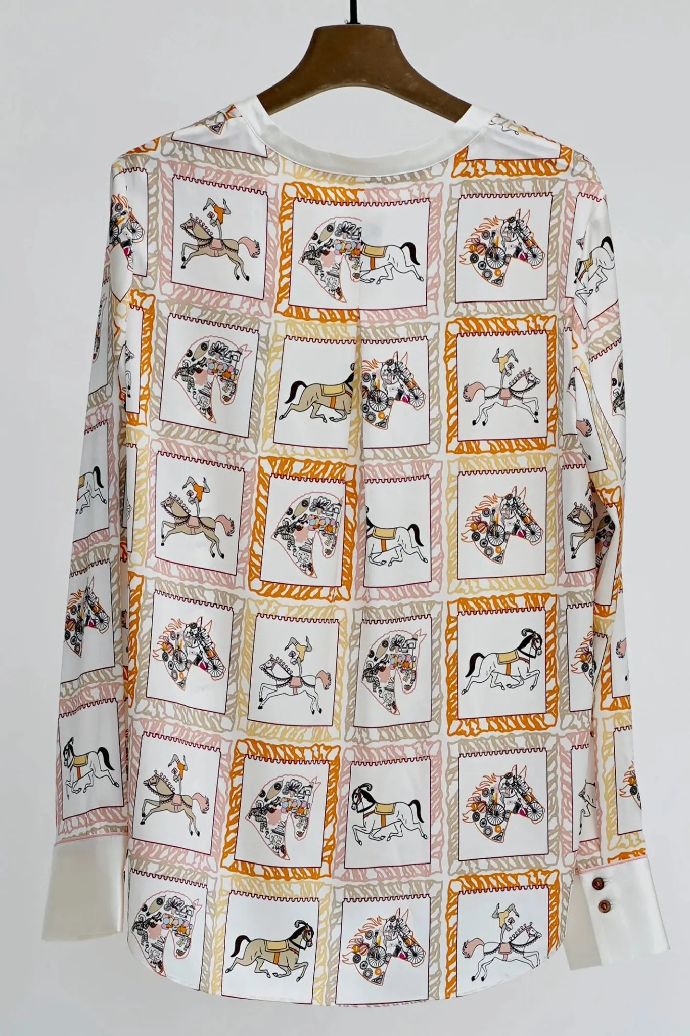 Silk Tunic | Marigold Print