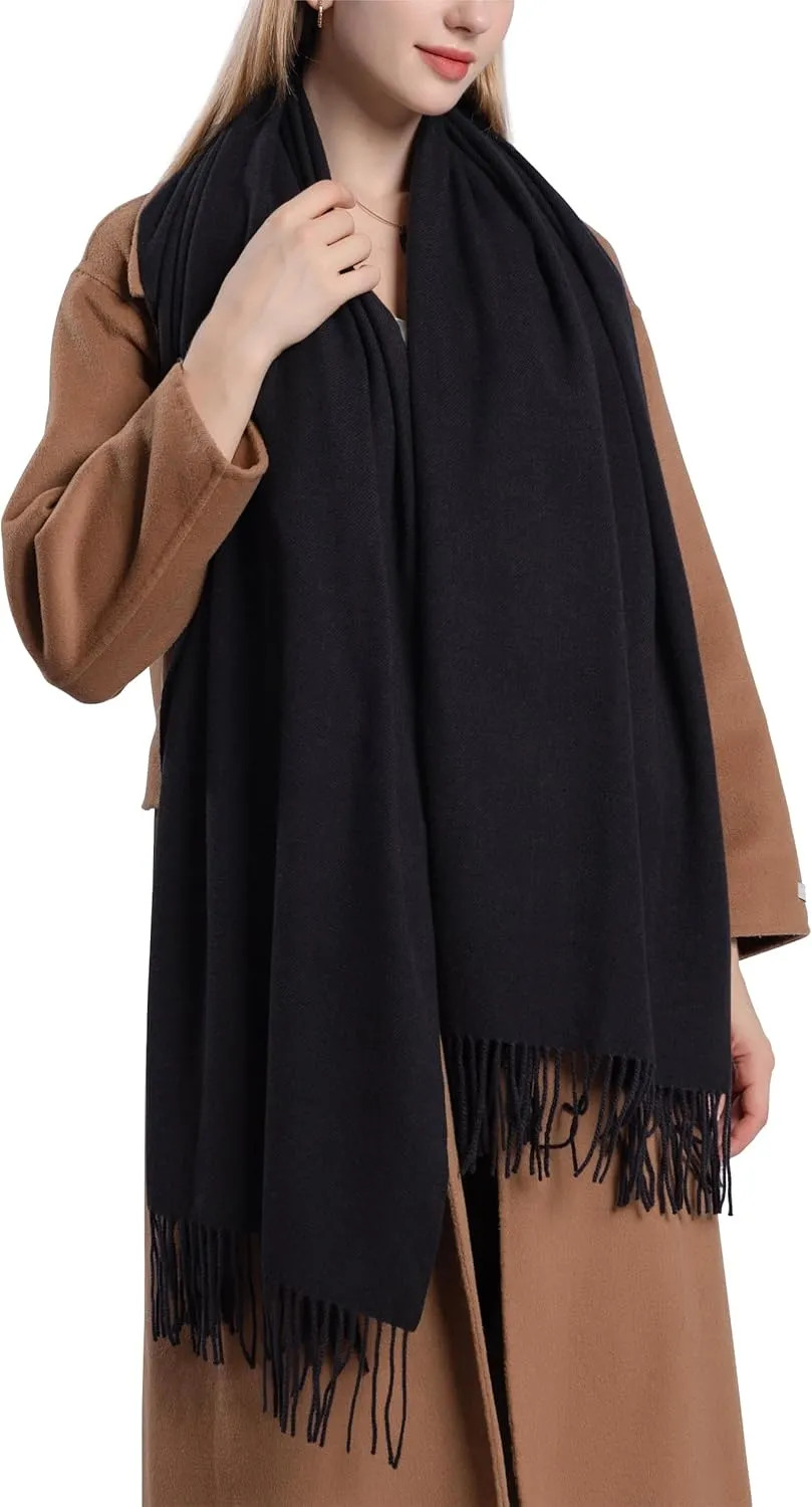 Sofier Pashmina Shawls And Wraps for Women for Evening Dress Warm Winter Scarf Wedding Bride Bridesmaid Gifts Cashmere Feel