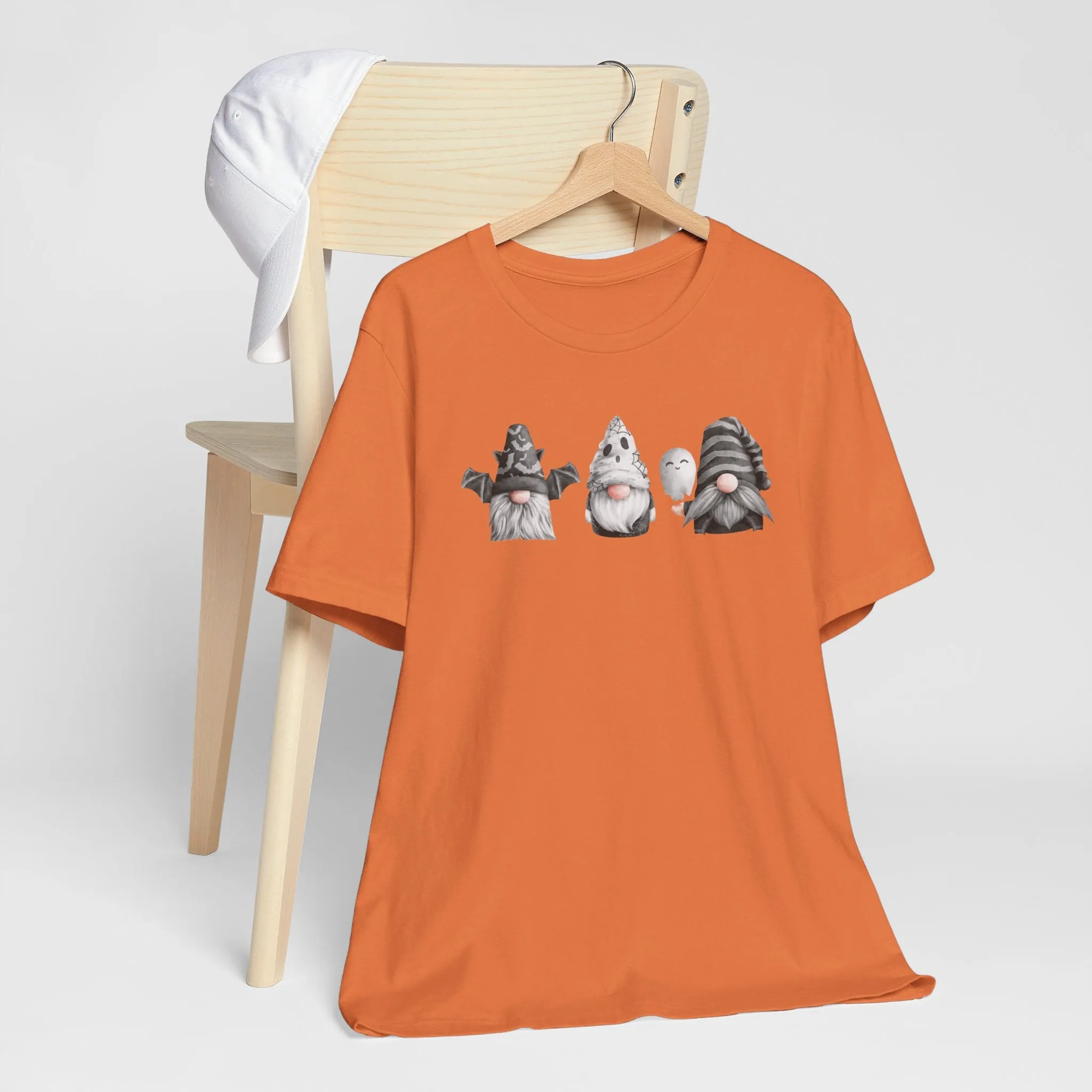 Spooky Gnome Trio Halloween Cozy T-Shirt
