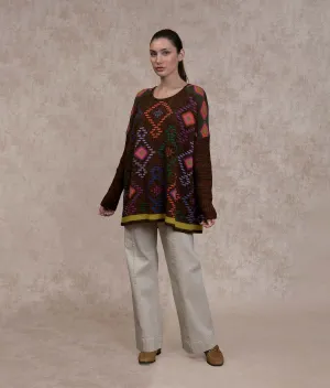 Still Diamonds Intarsia Sweater