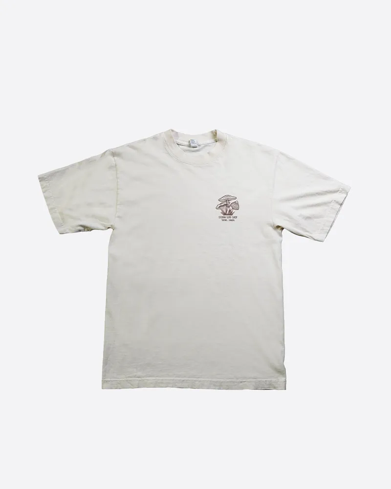 Storm Mushroom Tee - Cream