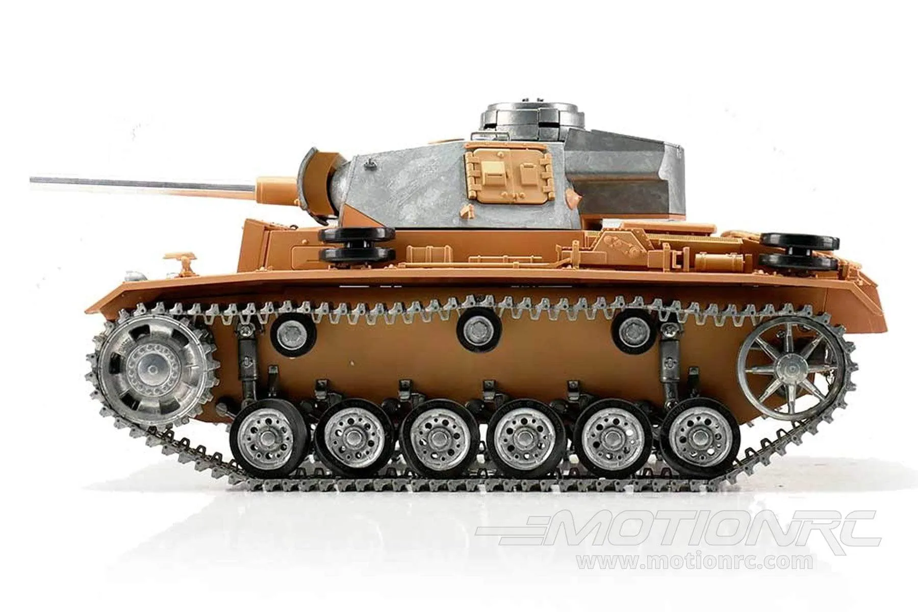 Torro German Panzer III (Ausf. L) Unpainted 1/16 Scale Medium Tank - RTR