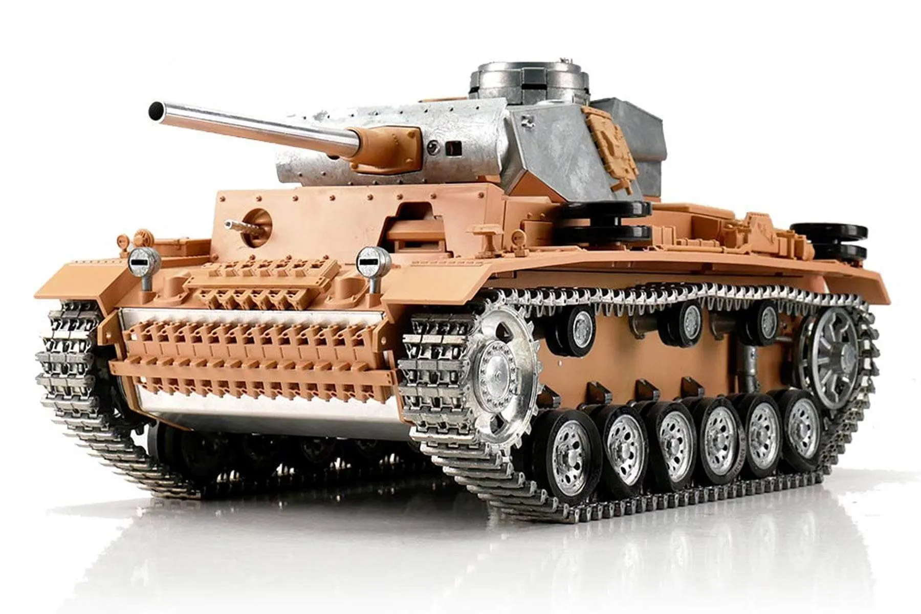Torro German Panzer III (Ausf. L) Unpainted 1/16 Scale Medium Tank - RTR