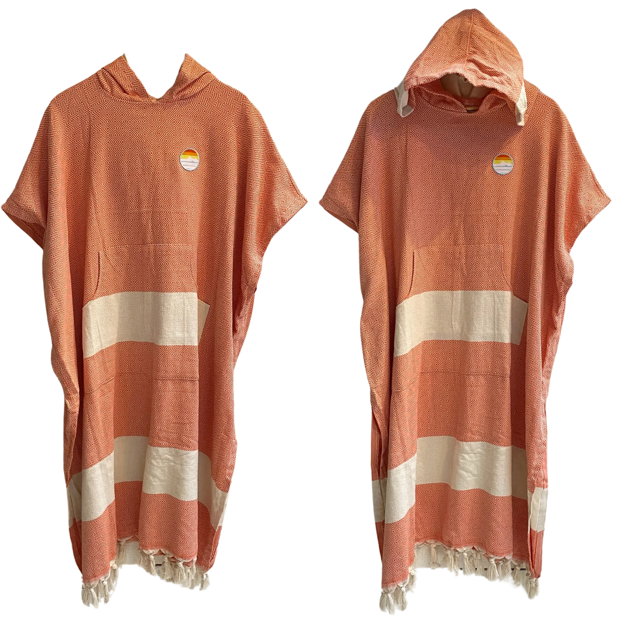 Traveler Patch Cotton Changing Poncho
