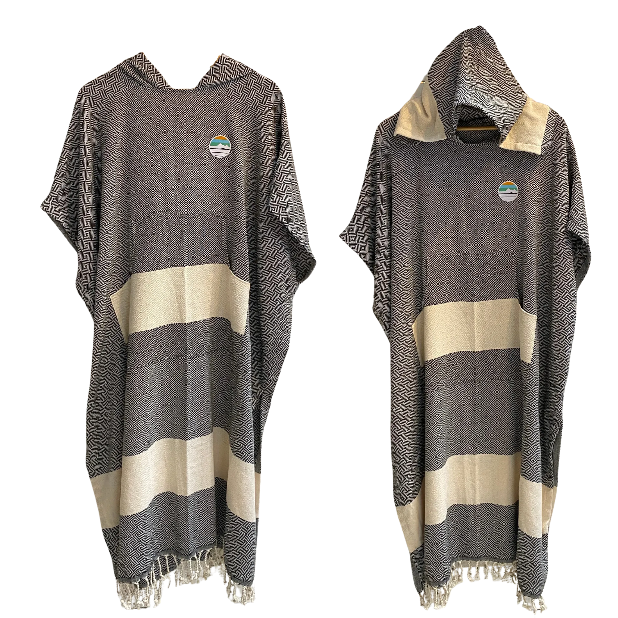 Traveler Patch Cotton Changing Poncho