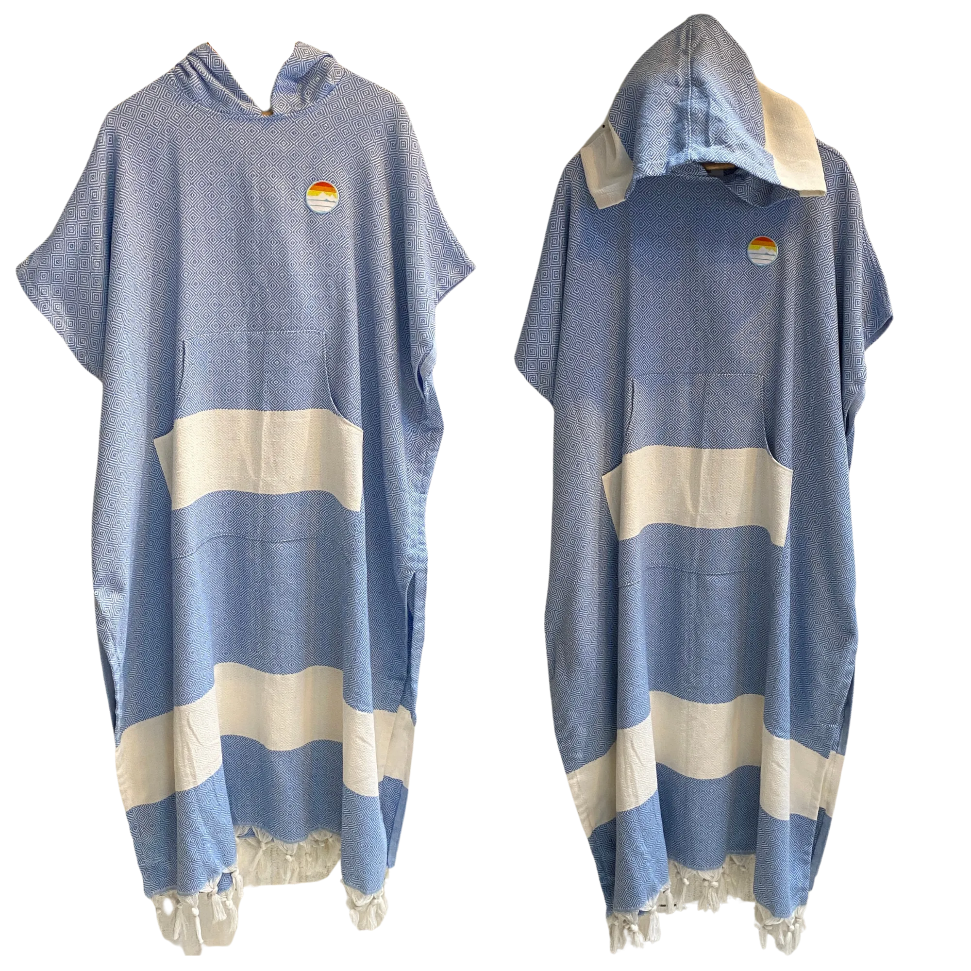 Traveler Patch Cotton Changing Poncho