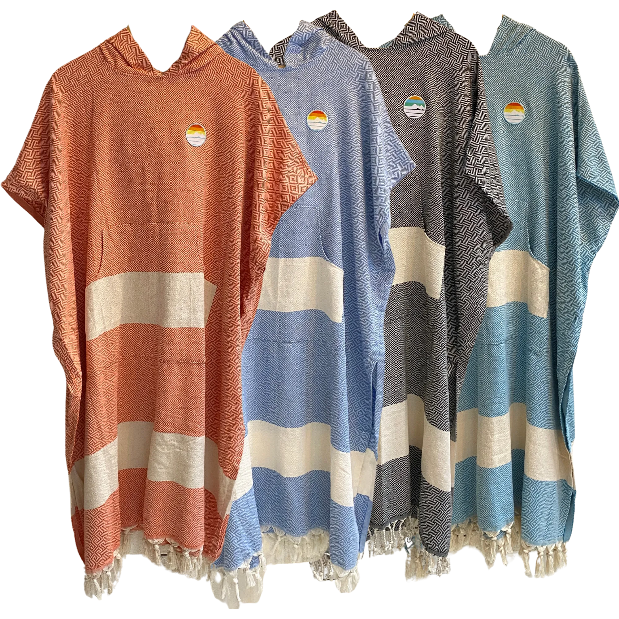 Traveler Patch Cotton Changing Poncho