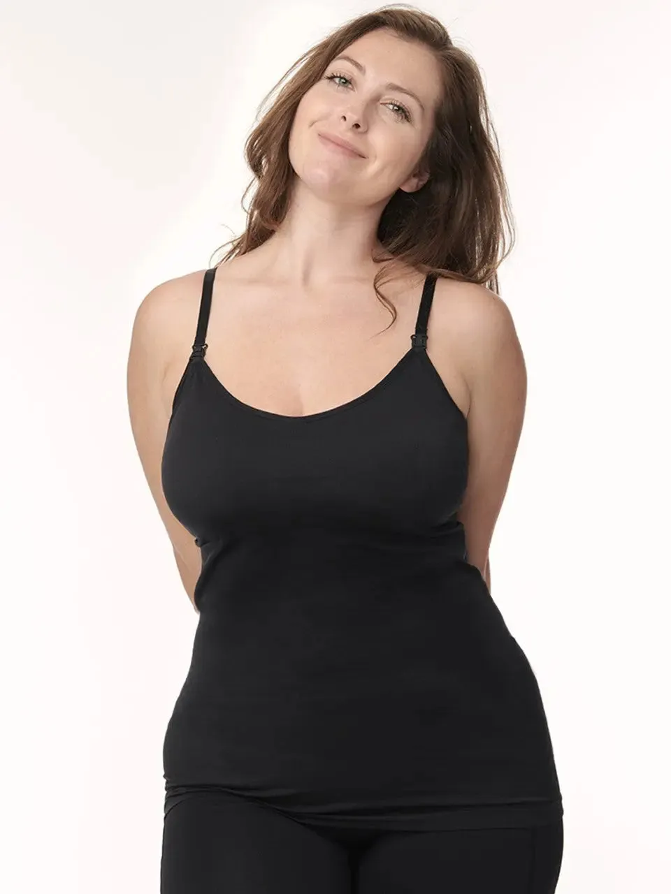 Under Control | Maternity Camisole 3 Pack (Black, Navy, Pink)