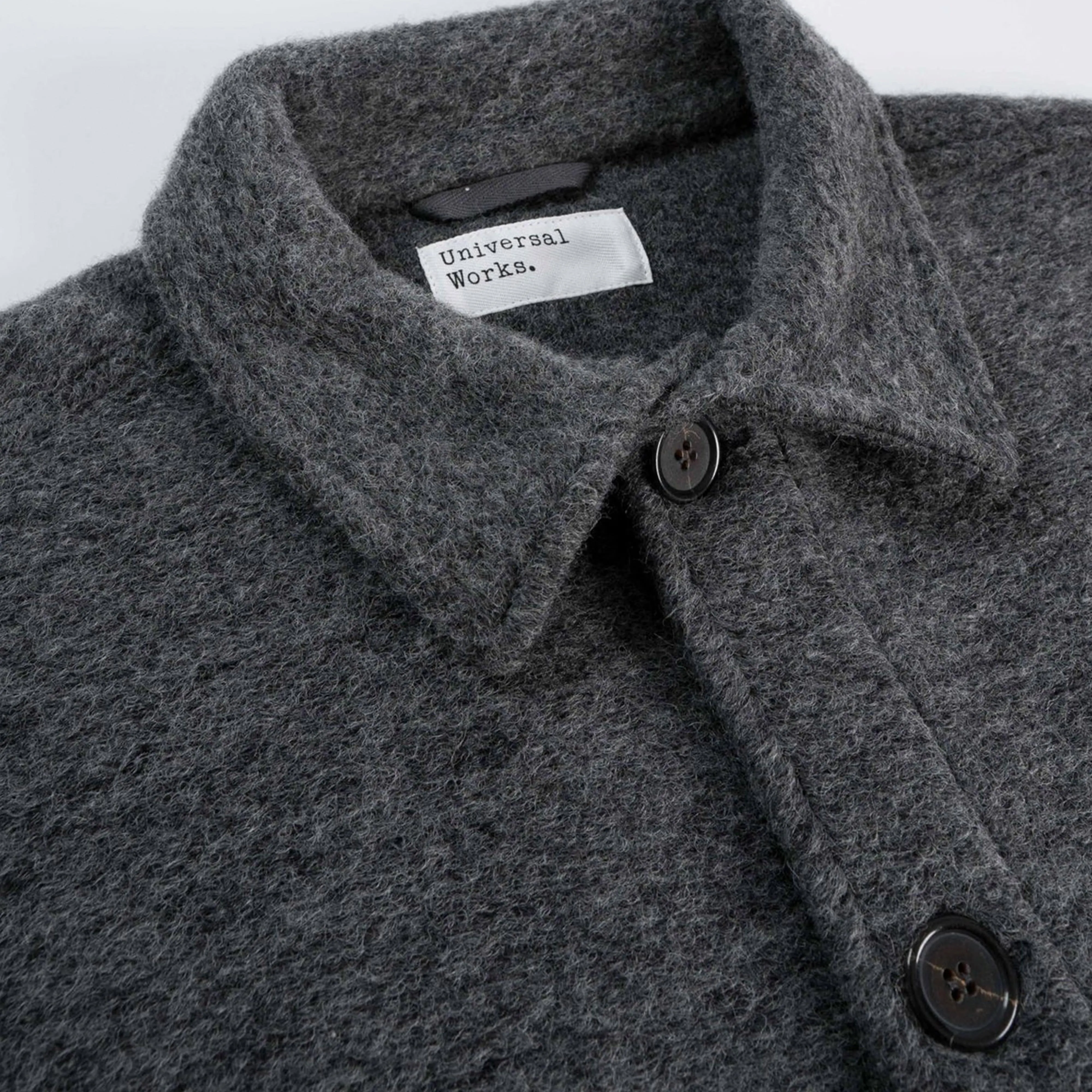 Universal Works Field Jacket - Grey Marl