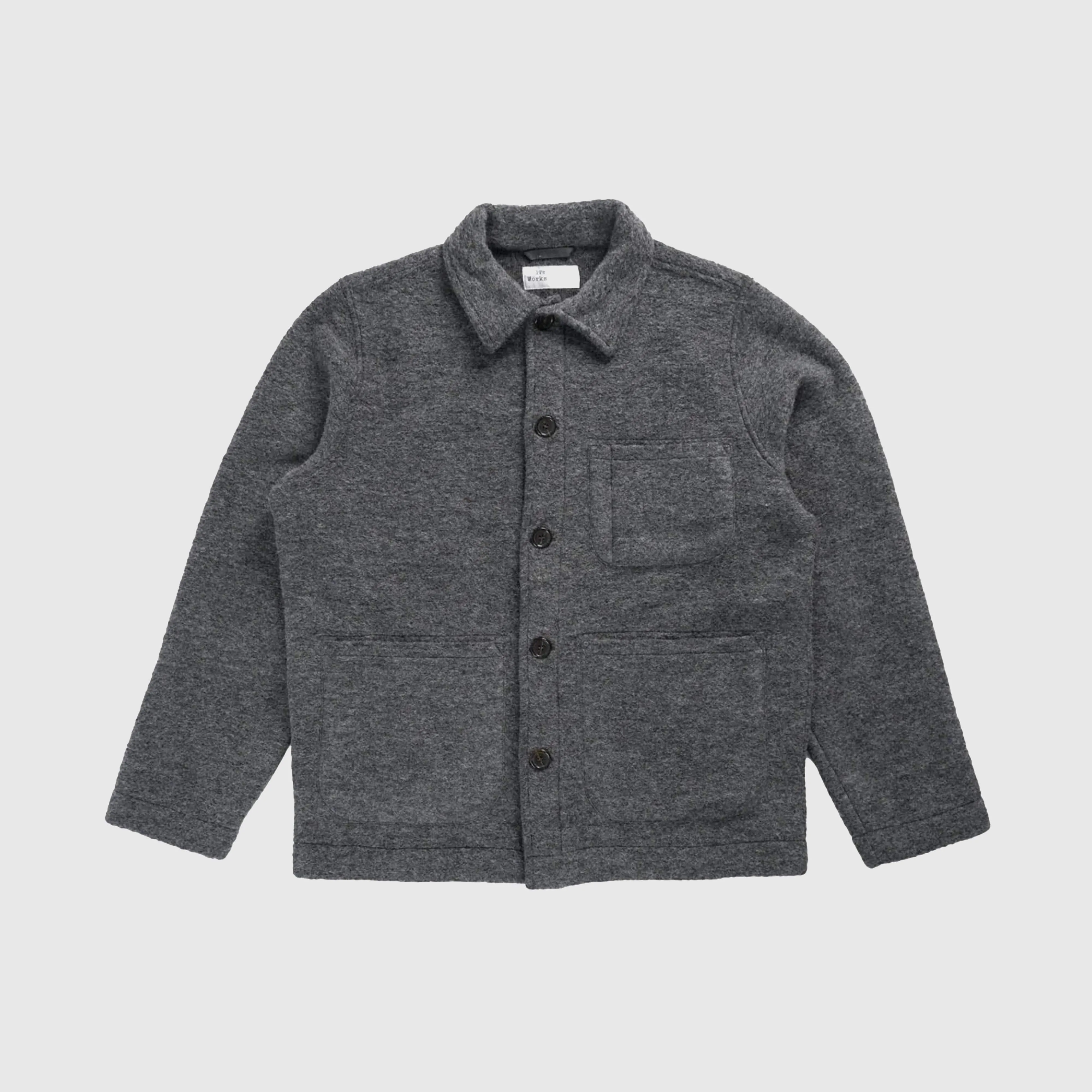 Universal Works Field Jacket - Grey Marl