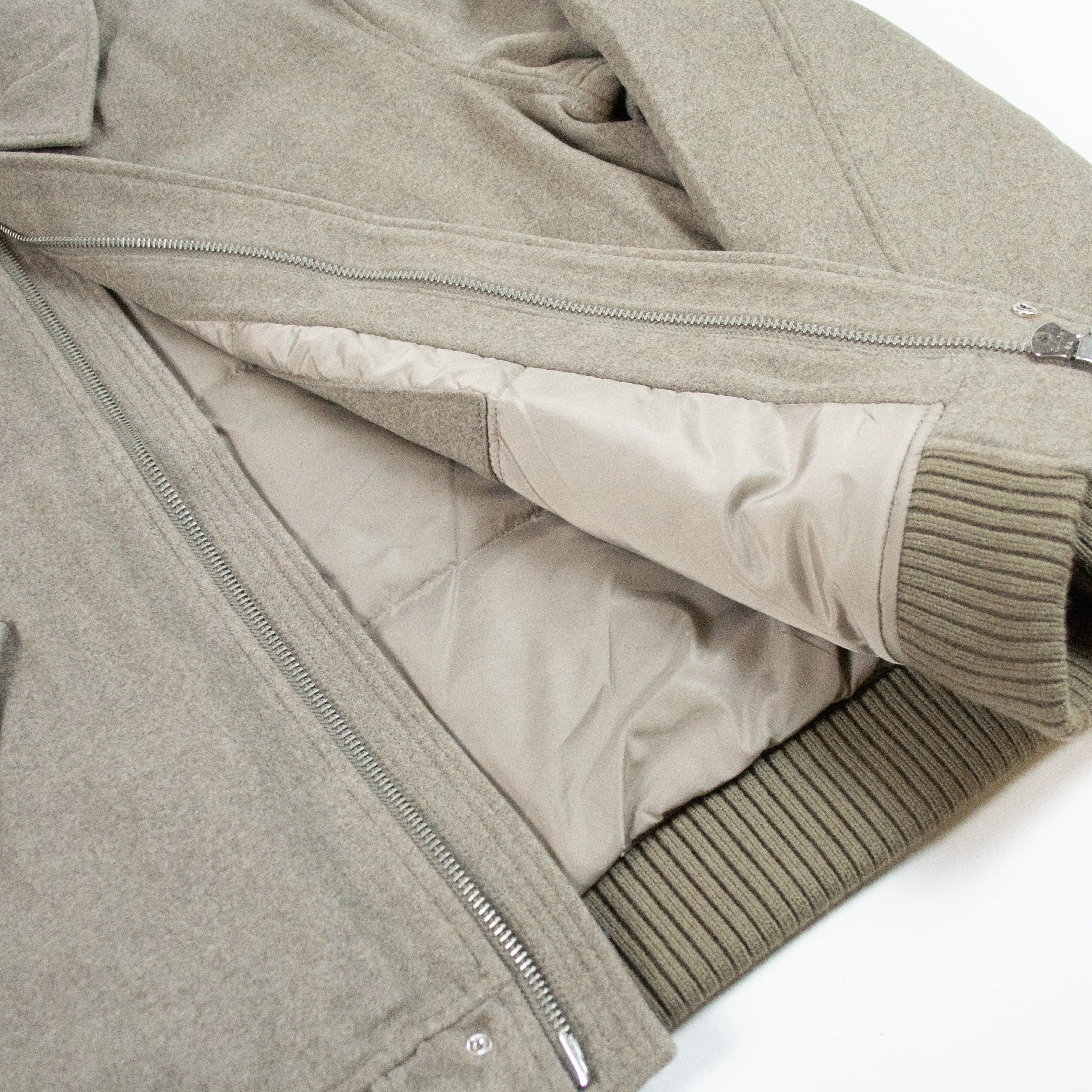 Wax Knoll Bomber Jacket - Natural