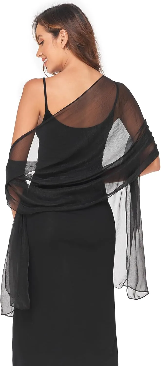 Women Shawls and Wraps for Evening Dress Lightweight Scarf Wedding Guest Shawl Wrap Bridesmaid Scarves