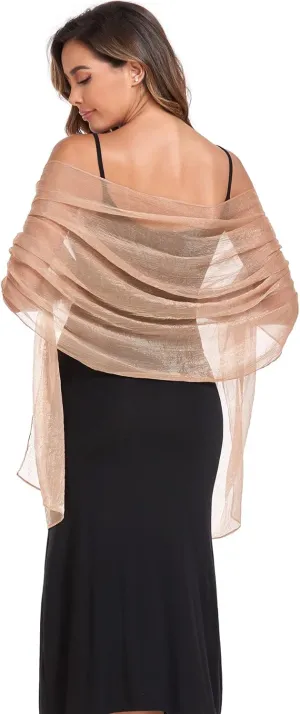 Women Shawls and Wraps for Evening Dress Lightweight Scarf Wedding Guest Shawl Wrap Bridesmaid Scarves