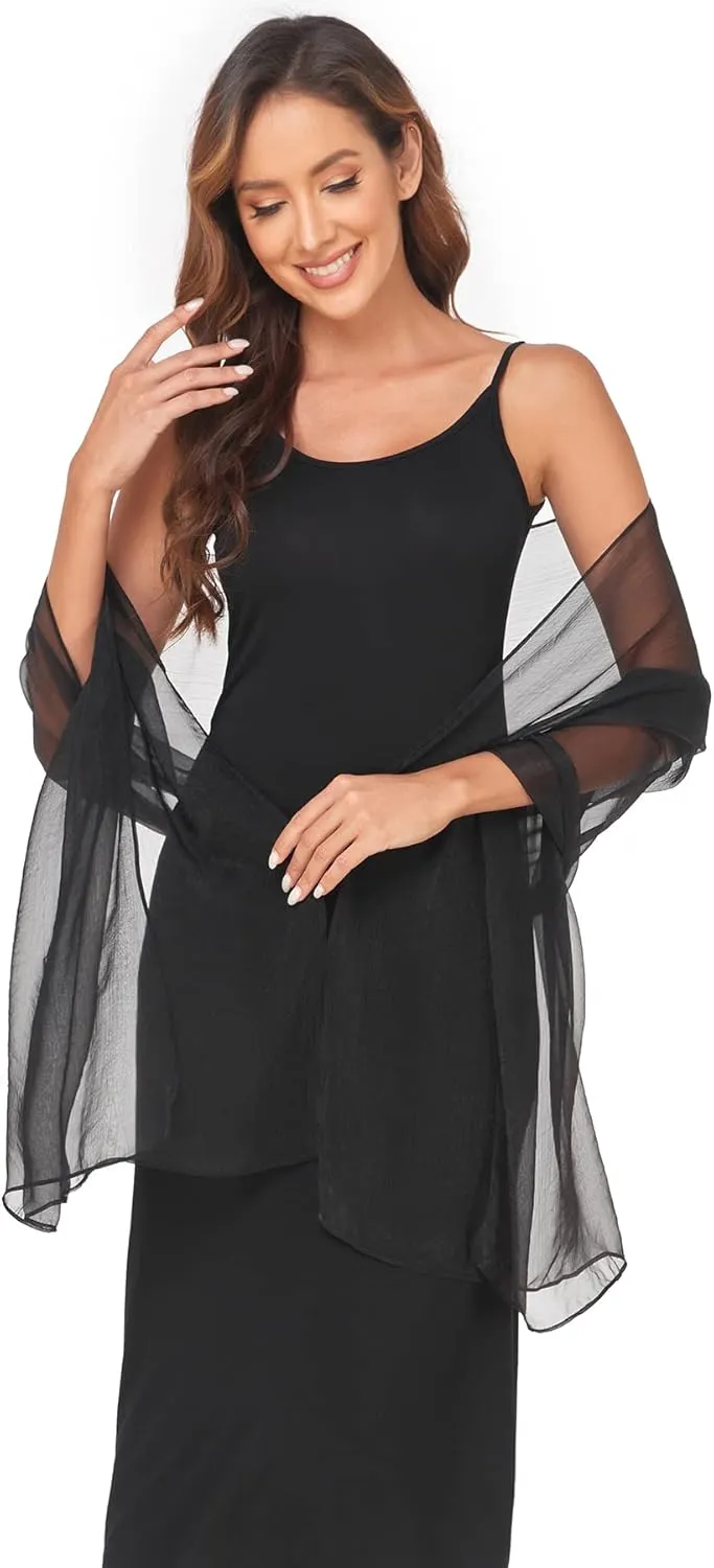Women Shawls and Wraps for Evening Dress Lightweight Scarf Wedding Guest Shawl Wrap Bridesmaid Scarves