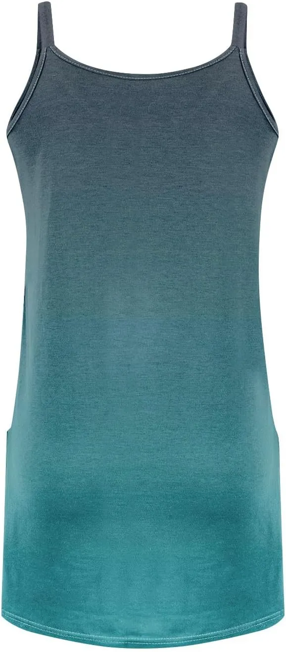 Womens Summer Dresses 2025 Loose Sleeveless Sundresses Beach Swimsuit with Pockets