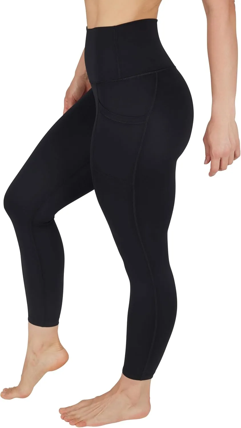 Yogalicious Womens High Waisted Yoga Legging Elastic Free Squat Proof Workout Pant